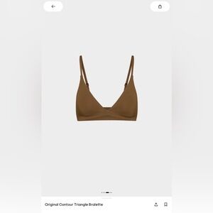 Aritzia Original Contour Triangle Bralette